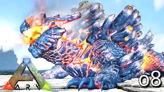 ARK GENESIS  MY MAGMASAUR LAVA LIZARD IS INCREDIBLE  ARK SURVIVAL EVOLVED E08 [upl. by Roux]