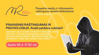 Finansinis raštingumas ir psichologija Kodėl patikime sukčiais [upl. by Olra]