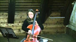 Violetta Schildknecht Cello quotStückquot für Cello Solo 2015 [upl. by Eilema]