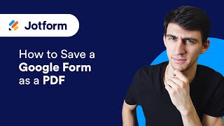 How to Save a Google Form as a PDF [upl. by Nodle]