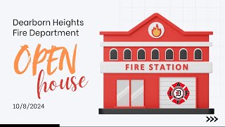 2024 Dearborn Heights Fire Department Open House [upl. by Kassia]