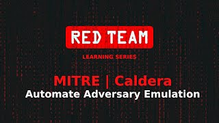 How to use caldera as part of red team advisory [upl. by Randee]