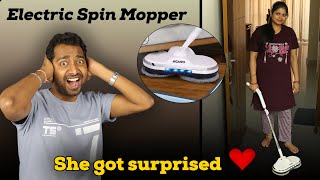 Agaro Regency Electric Spin Mop Detailed Review  Indias Best Budget Automatic Mopping Machine [upl. by Lehsreh]