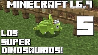 Minecraft Serie de Mods LOS SUPER DINOSAURIOS Cap5 [upl. by Nekcerb]