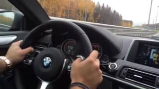 BMW 640d GranCoupe top speed [upl. by Jefferey]