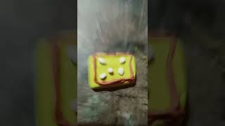 Clay banana biscuit Viral video kitty short [upl. by Analem]