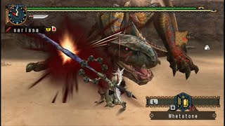 【MHFU】Magazine Tigrex【Naar Thunderlance】550 [upl. by Yrogreg485]