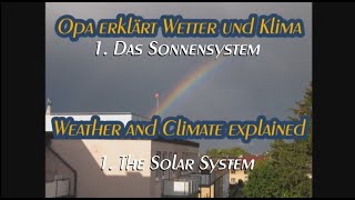 The Solar System  Das Sonnensystem  1  Wetter  Weather [upl. by Llireva]