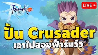 🔴 quotการผจญภัยครั้งใหม่quot ลองปั้น Crusader ไปแทงวัวใหญ่  Ragnarok M Classic EP3 [upl. by Alair]