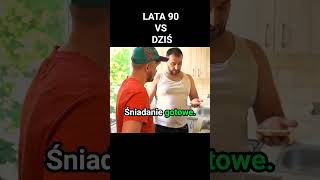 LATA 90 VS DZIŚ shorts kabaret humor [upl. by Duer]