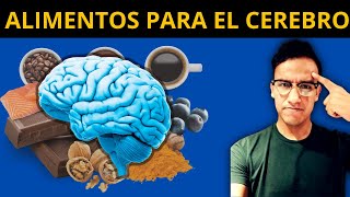 8 Alimentos para la Salud Cerebral y Memoria [upl. by Aihtyc]