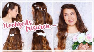 Ich teste FRISUREN für meine HOCHZEIT TypischSissi [upl. by Lrat787]