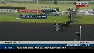 Prix De LUnion Europeenne 2012 Rapide LebelEric Raffin 1128 [upl. by Nho]