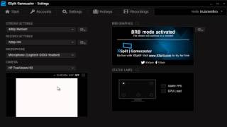 Xsplit Gamecaster Review Xsplit [upl. by Dadinirt]