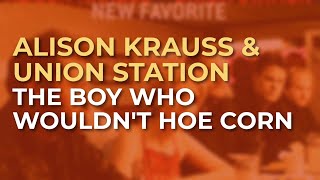 Alison Krauss amp Union Station  The Boy Who Wouldnt Hoe Corn Official Audio [upl. by Aihc]