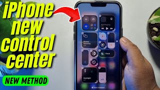 iOS 18  How to Customize Control Center on iPhone [upl. by Aninay550]