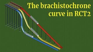 The brachistochrone curve in RCT2 [upl. by Erkan]