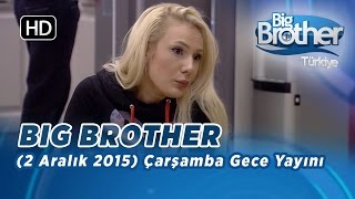 Big Brother Türkiye  7 Bölüm  2 Aralık 2015  Çarşamba  Akşam Yayını [upl. by Aldercy]