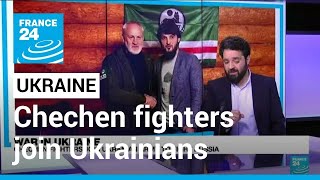 Notorious Chechen commander leaves Syria and joins Ukrainian army to fight Russia • FRANCE 24 [upl. by Knighton]