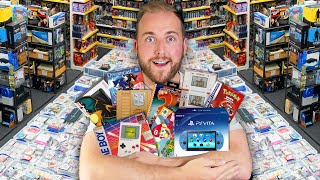 Inside The UKs BIGGEST Retro Games Shop [upl. by Pippa49]