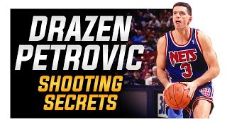 Drazen Petrovic Shooting Form NBA Shooting Secrets [upl. by Stelle]