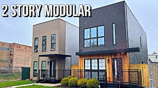 So much Space Inside Look at 2 Story PREFAB HOMES as an Affordable Option in America [upl. by Hajar]