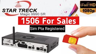 Star Track 9990 Magic sr code 1506 Sim Box Full Hd For Sale [upl. by Ewell147]