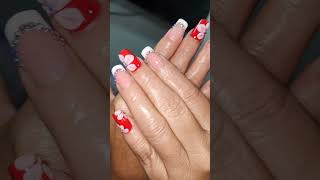 UÃ±as rojas beutifull [upl. by Kissner7]