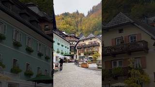 Hallstatt in the fall 🧡✨🍁 [upl. by Lleznol]