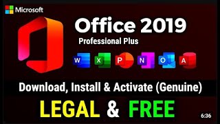 Office 2019  How to Download And Install Office 2019 Pro Plus Official Download Link [upl. by Garber]