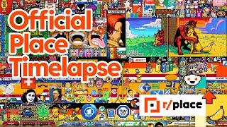 Official rplace 2023 canvas timelapse [upl. by Nnylireg565]