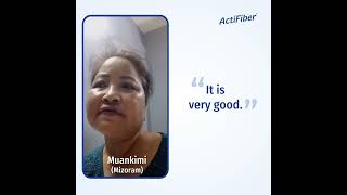 ActiFiber Natural Sugar Control  Real Customer Testimonial  Ms Muankimi [upl. by Ynamad574]