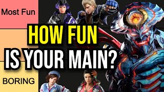 The Most and least Fun Characters In TEKKEN 8  Fun Factor Tier List [upl. by Elaynad]