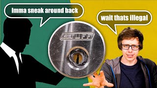 Stuff Made Here reacts to Lock Picking Lawyer beatdown [upl. by Aiki]