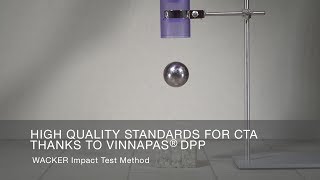 High Quality Standards for CTA – WACKER Impact Test Method [upl. by Arraet]