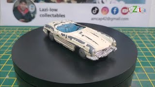 Vintage Corgi toys Mercedes diecast restoration DMC challenge [upl. by Lhadnek919]