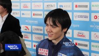 🎙️Japans Shoma Uno mixed zone postmatch interview at GP Final｜Free Skating｜Figure Skating｜宇野昌磨 [upl. by Lorrayne]