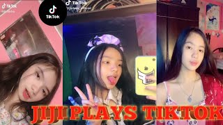 JIJI PLAYS TIKTOK 😍 GRABE ANG quotCUTEquot NIYA 😍  TIKTOK COMPILATION [upl. by Atisusej585]