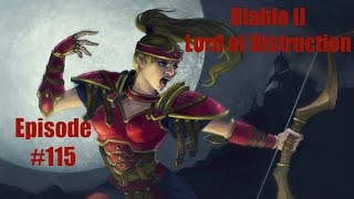 Lets Play Diablo 2 LOD  Amazon Bowazon Hell  Part 115 Gidbinn and Flayer Dungeon [upl. by Lienaj]