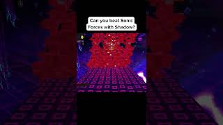 Can you beat Null Space with Only Shadow sonic sonicthehedgehog [upl. by Bravin]