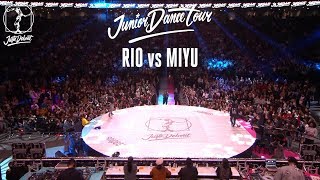 Junior Dance Tour Final  Juste Debout 2018  Rio vs Miyu [upl. by Salvatore438]