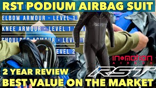 RST Podium Airbag Suit  Best Value One Piece on the Market  2 Year Review airbag [upl. by Aisayn]