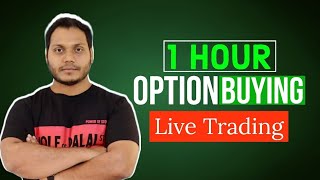 Live Trading Option Buying After A Big Gap up [upl. by Linet803]