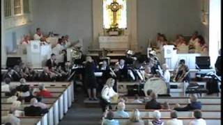 Cincinnati Brass Band Plays Liberty Fanfare [upl. by Aznofla185]