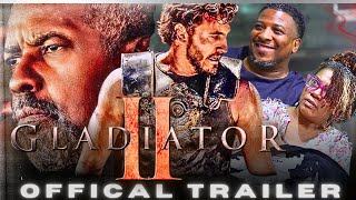 Gladiator 2 Trailer Reaction [upl. by Yreffej]