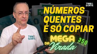 Números que Mais Saíram na Mega da Virada  Maratona Mega da Virada Vídeo 04 [upl. by Tracay311]