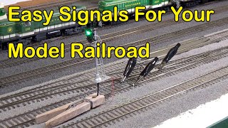 Easy Signals For Your Model Railroad 246 [upl. by Ettolrahs]