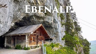 Ebenalp Switzerland 4K  Unbelievable Places On Earth Relaxing Walk in the Rain  Nature 4K Video [upl. by Lynda]