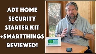 ADT Home Security Starter Kit  Powered by Samsung SmartThings  REVIEWED [upl. by Nattie]