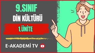 9Sınıf Yeni Din Kültürü 1Ünite İnsan ve İnsanın Yaratılışı [upl. by Waxman]